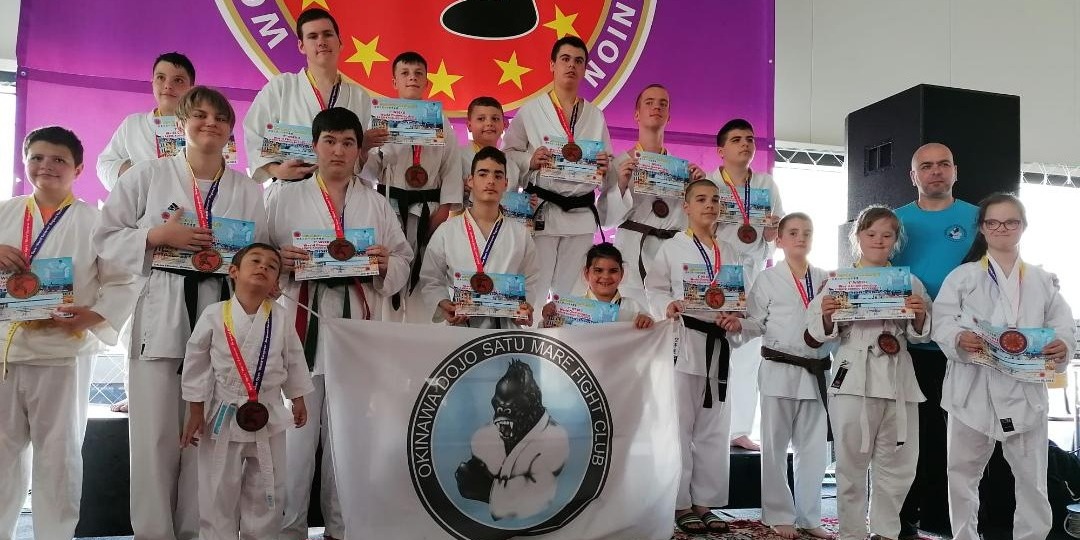 Az Okinawa SK speciális igényű karatékái a bihari versenyen