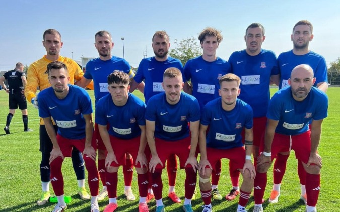 A Tasnádi Unirea kezdő felállás a zilahiak elleni meccsen