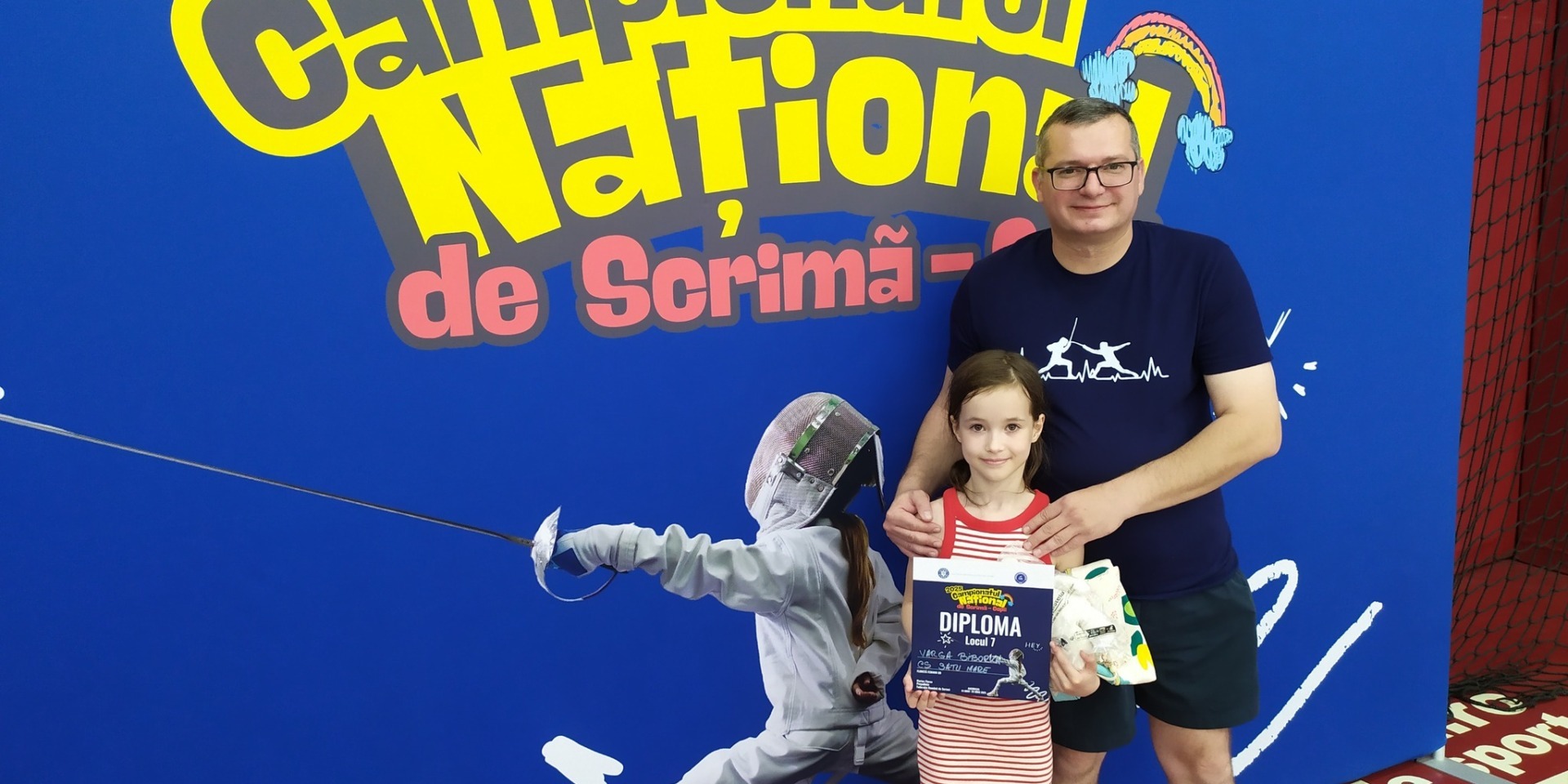Varga Bíborka és Izsáki Arnold edző