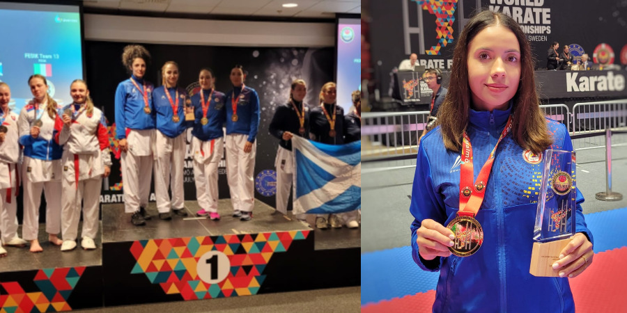 Vancsa Daiana ezúttal egyéniben ezüstérmet szerzett, a csapattal viszont két vilábajnoki címet zsebelt be