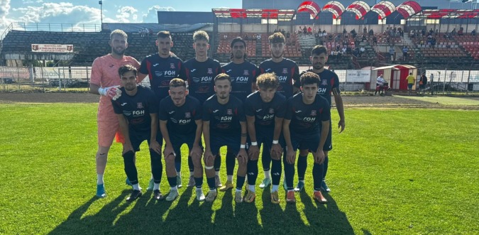 A Tasnádi Unirea kezdő felállása a tordai mérkőzésen