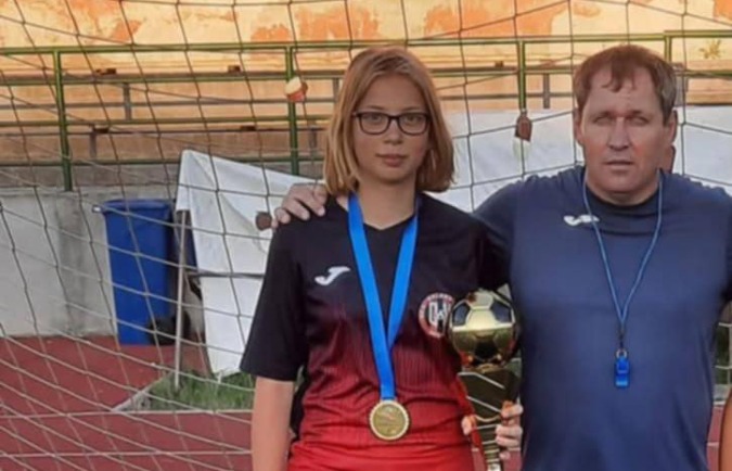 Zvenyák Johanna és nevelőedzője, Abudán Róbert Zvenyák Johanna és nevelőedzője, Abudán Róbert