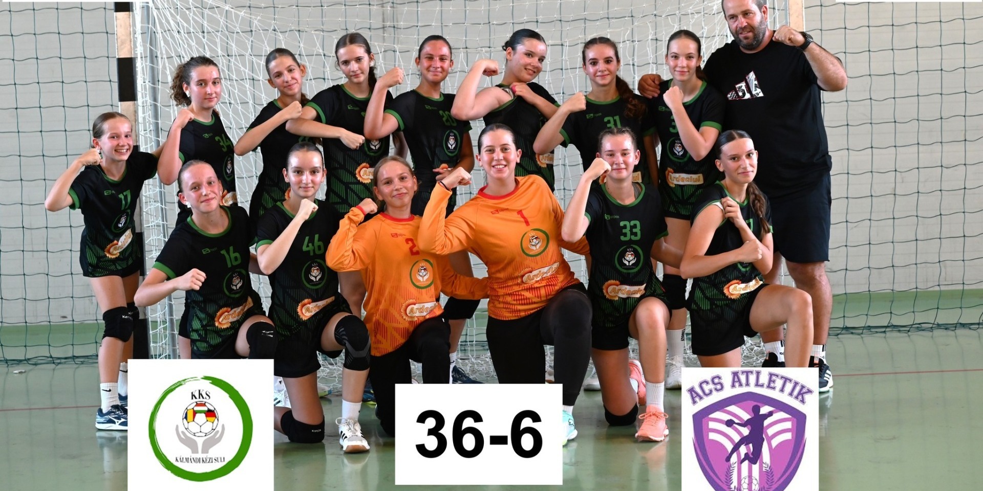 Az első forduló után a Kálmándi Kézisuli csapata vezeti a táblázatot