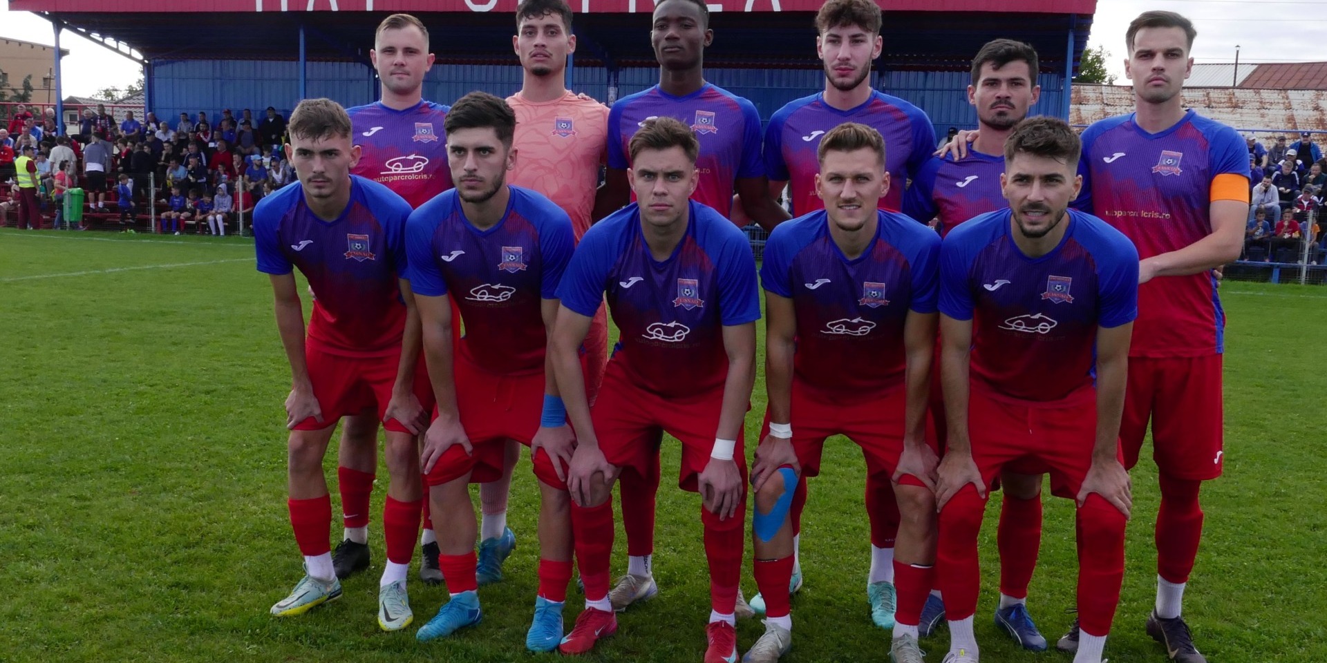 A Tasnádi Unirea kezdő felállása a szombati mérkőzésen