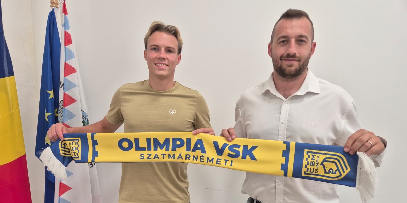 Torvund Alexander és Muresán István, klubelnök