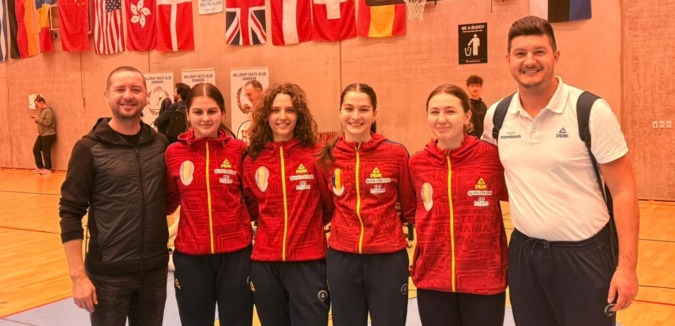 Adrian Szilagyi edző (jobbról az első) is elkísérte a csapatot