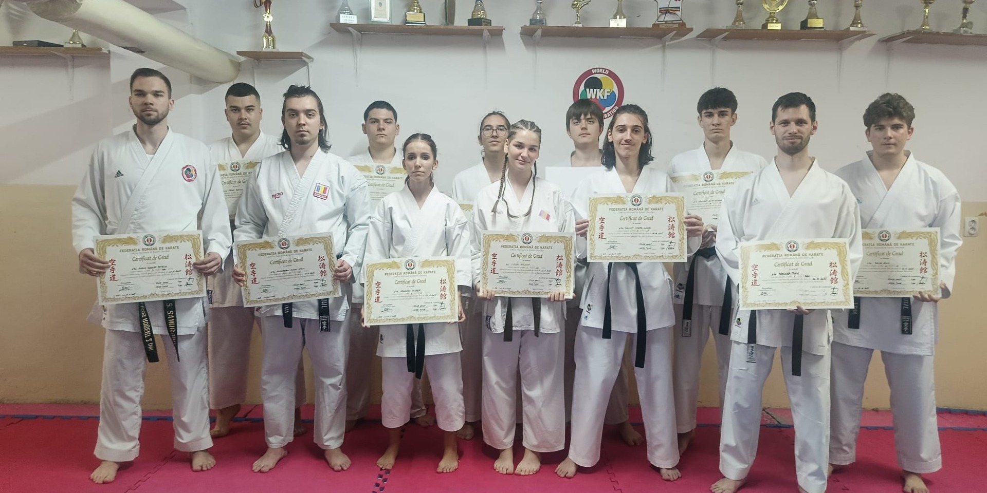 Bővült az ACS Samuraiul fekete öves csapata