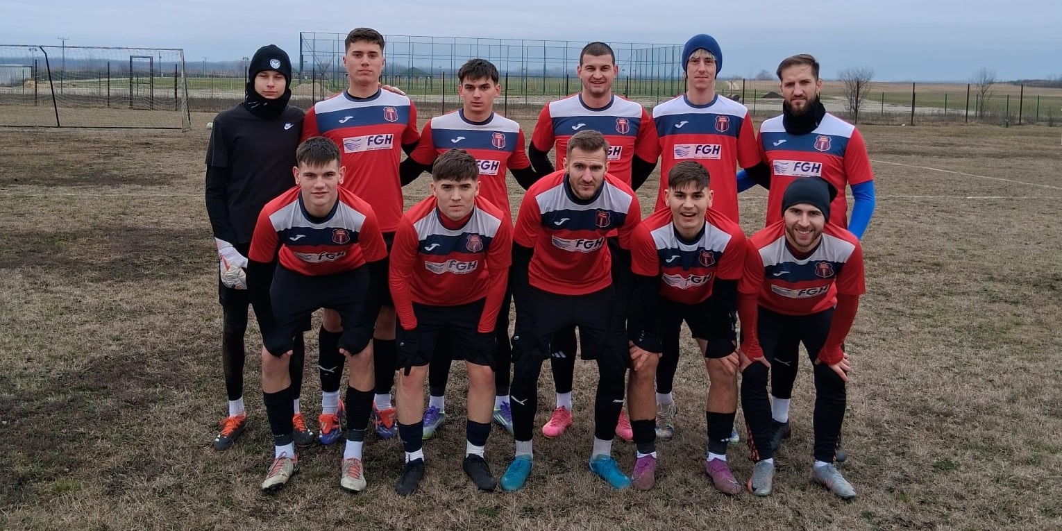 A Victoria VSK kezdő felállása az érmihályfalvi mérkőzésen