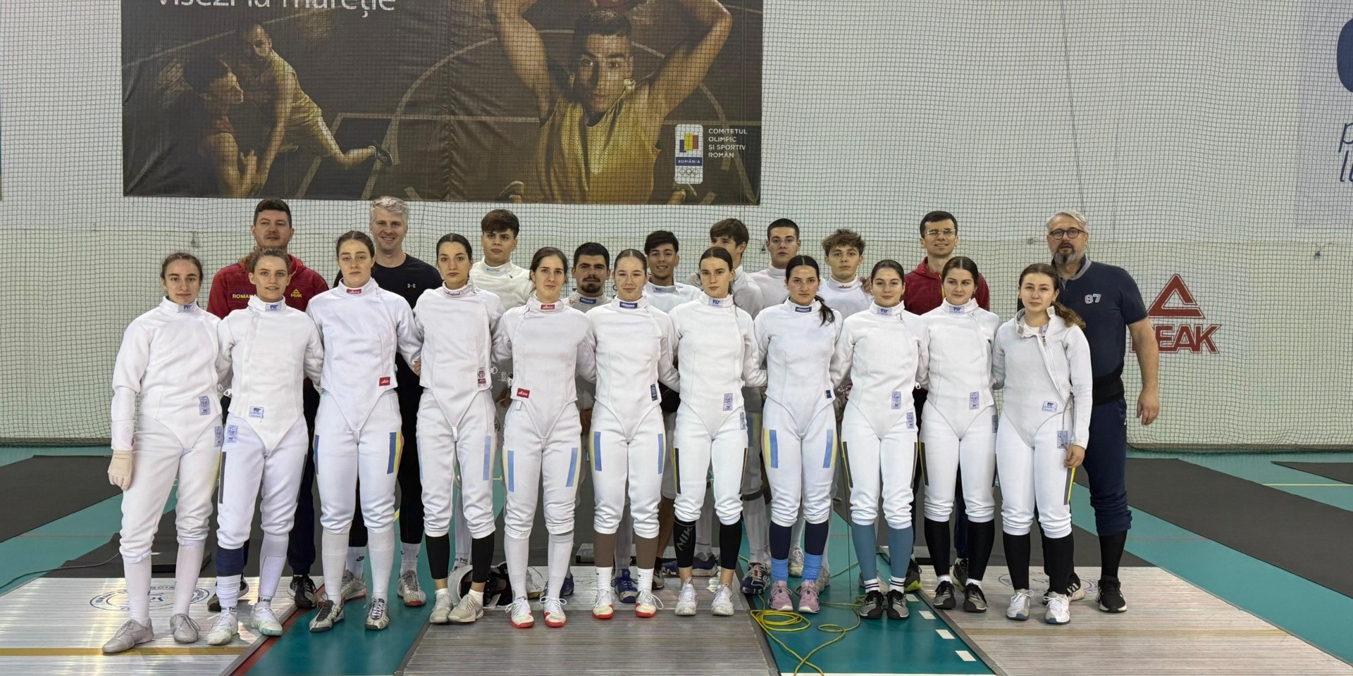 Az izvorani-i edzőtáborban készülő párbajtőrvívó-válogatottak