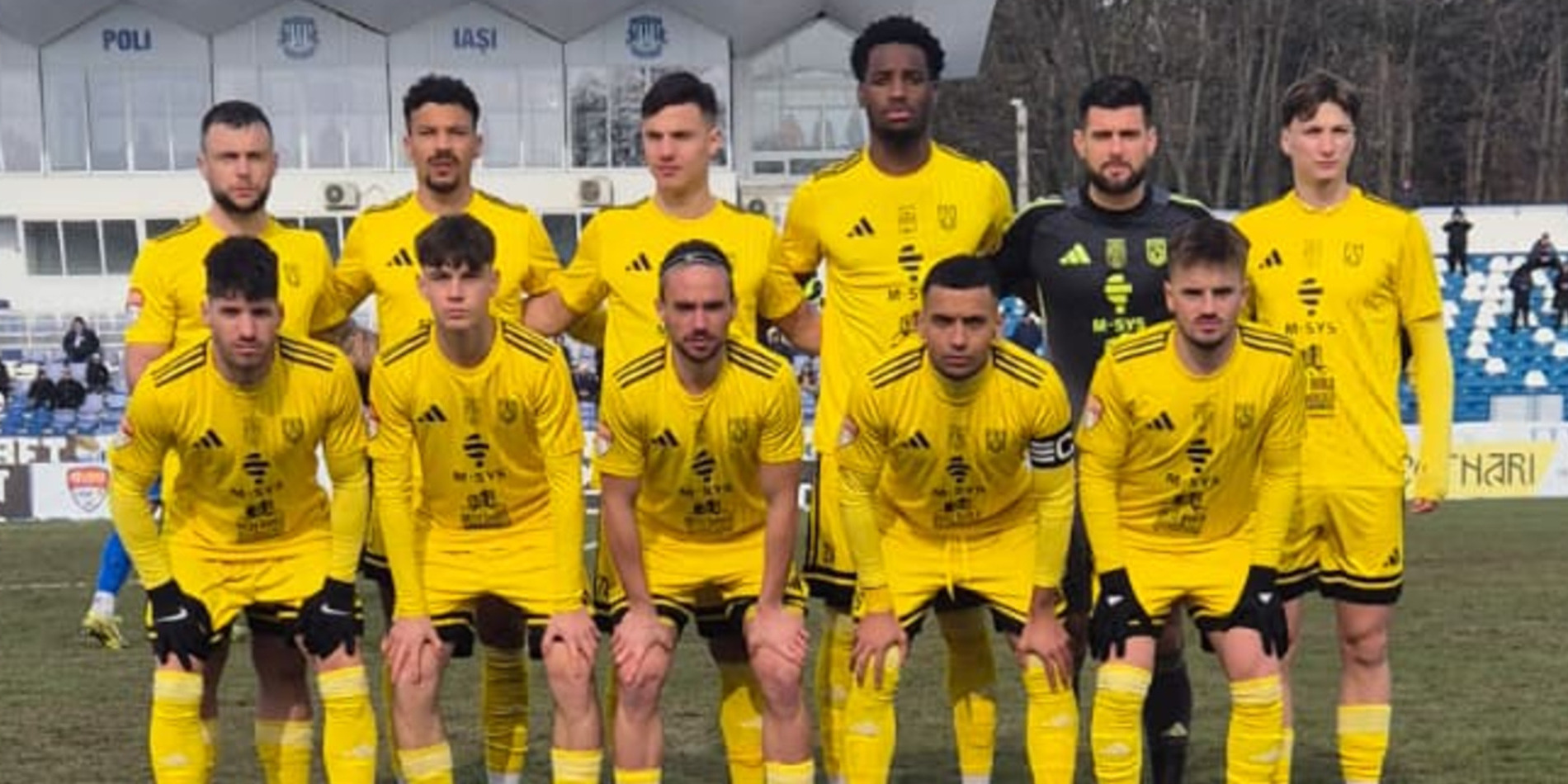 Az Olimpia VSK kezdő felállása a iași-i mérkőzésen Az Olimpia VSK kezdő felállása a iași-i mérkőzésen