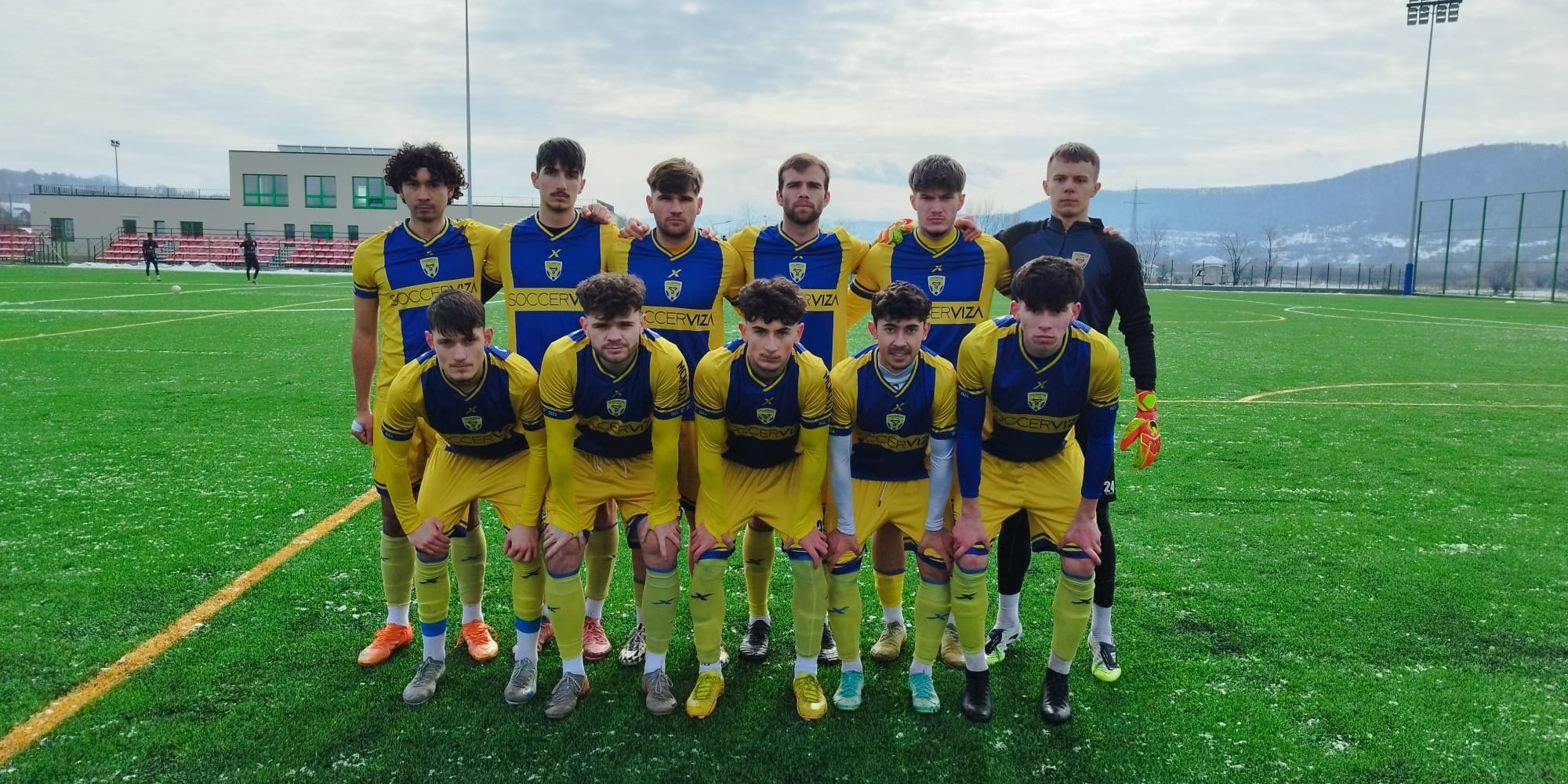 A szatmári csapat kezdő felállása a csütörtöki mérkőzésen