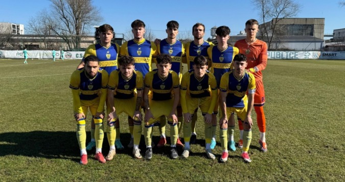 A SC Olimpia MCMXXI kezdő felállása a kolozsvári találkozón