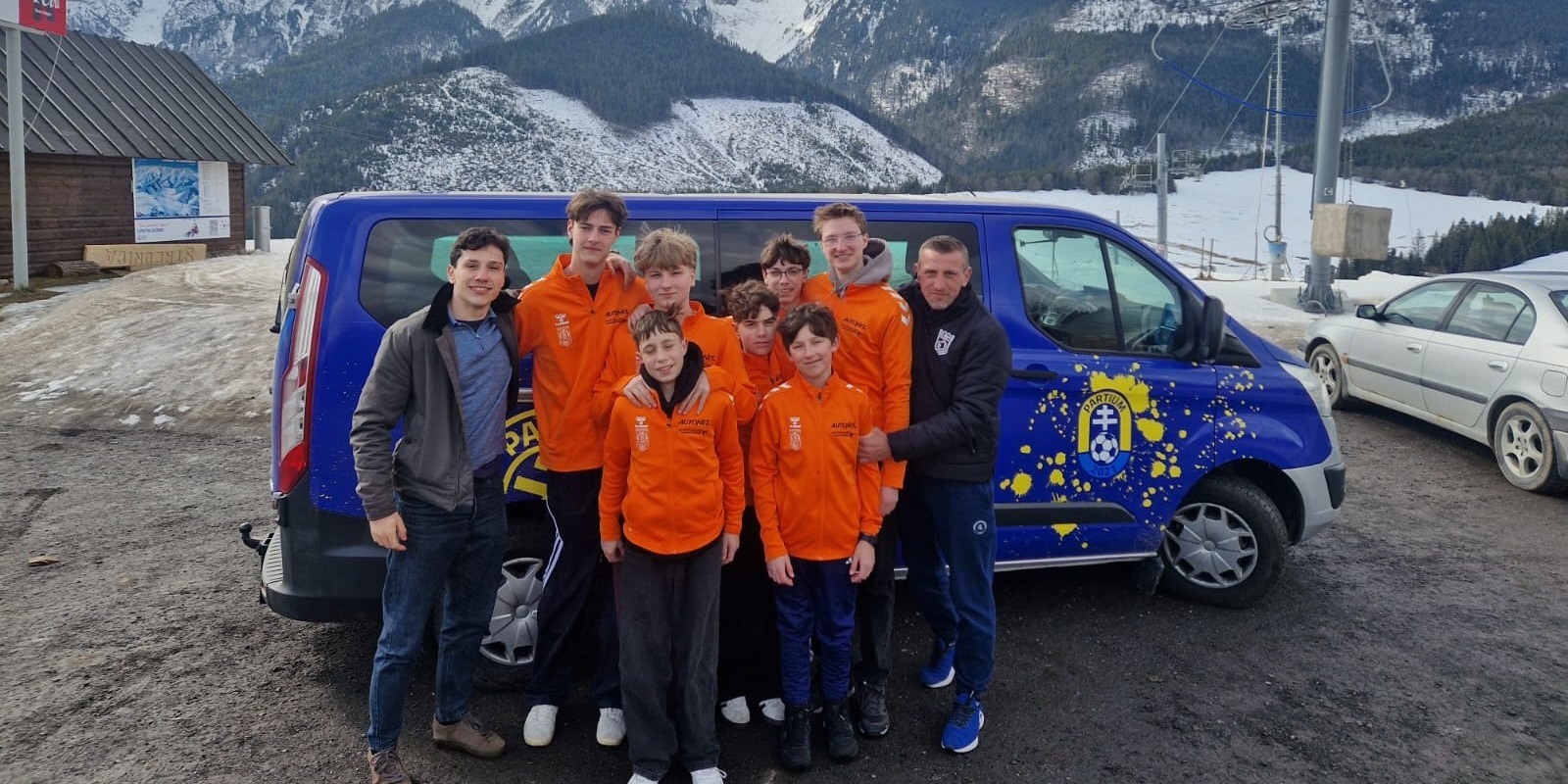 A Szatmárnémeti SK párbajtőrvívói a lengyelországi Wrocławban