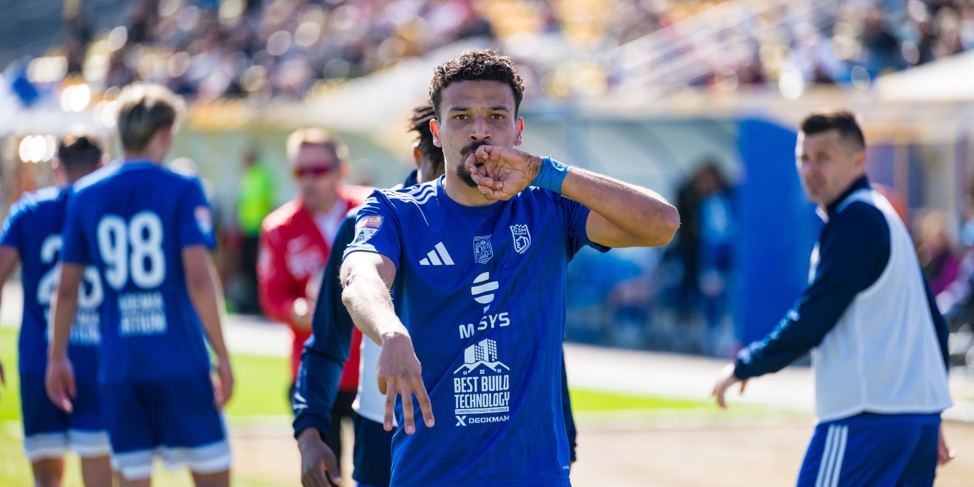 Három meccset játszik idehaza az Olimpia VSK legénysége (képünkön Amine Ghazoini)