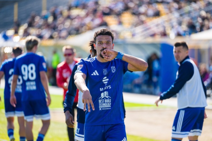 Három meccset játszik idehaza az Olimpia VSK legénysége (képünkön Amine Ghazoini)