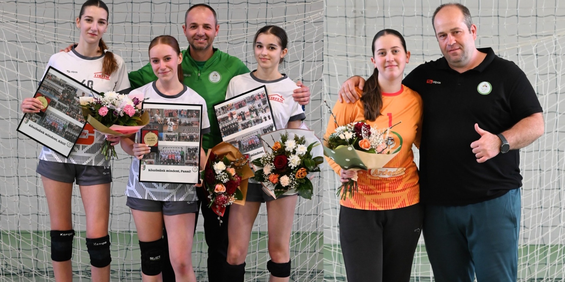 Hárman az U18-as korosztályban játszották utolsó mérkőzésüket, míg a csapat kapusa Budapesten folytatja pályafutását./Fotók: KKS