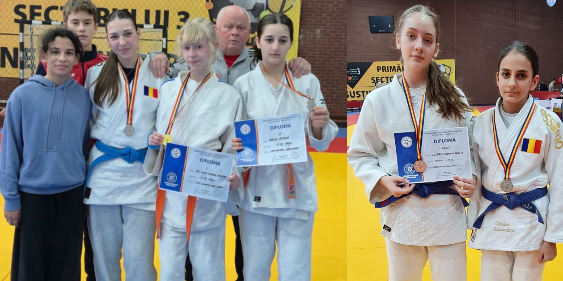 Terely Mihály és Pelcz Attila tanítványai a bukaresti viadalon