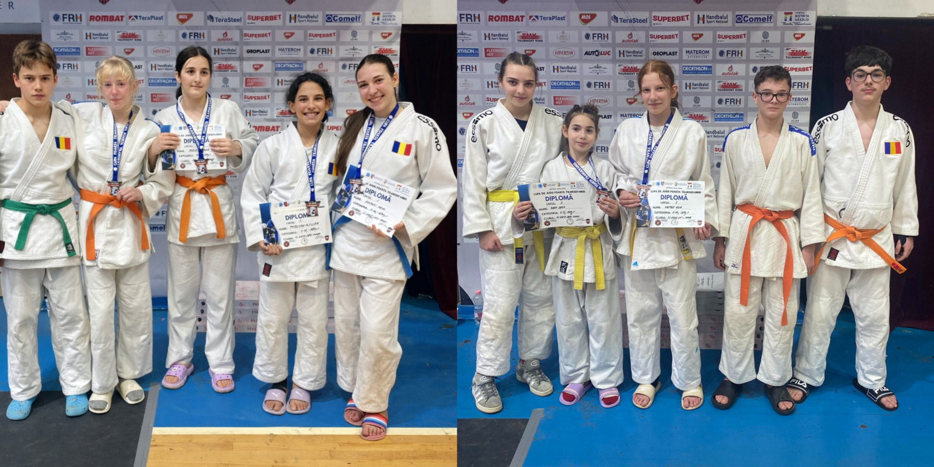 Az Olimpia VSK és az Unio SK cselgáncsozói