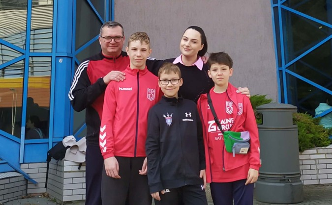 A szatmári tőrvívók útban Wrocław felé