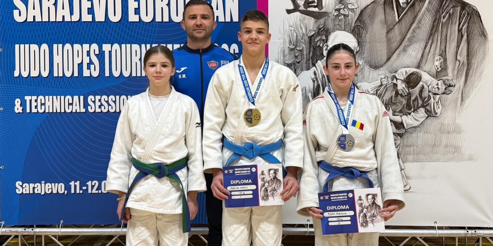 Anisia Halas, Marian Halas, Iannis Marina, Alessia Micaș