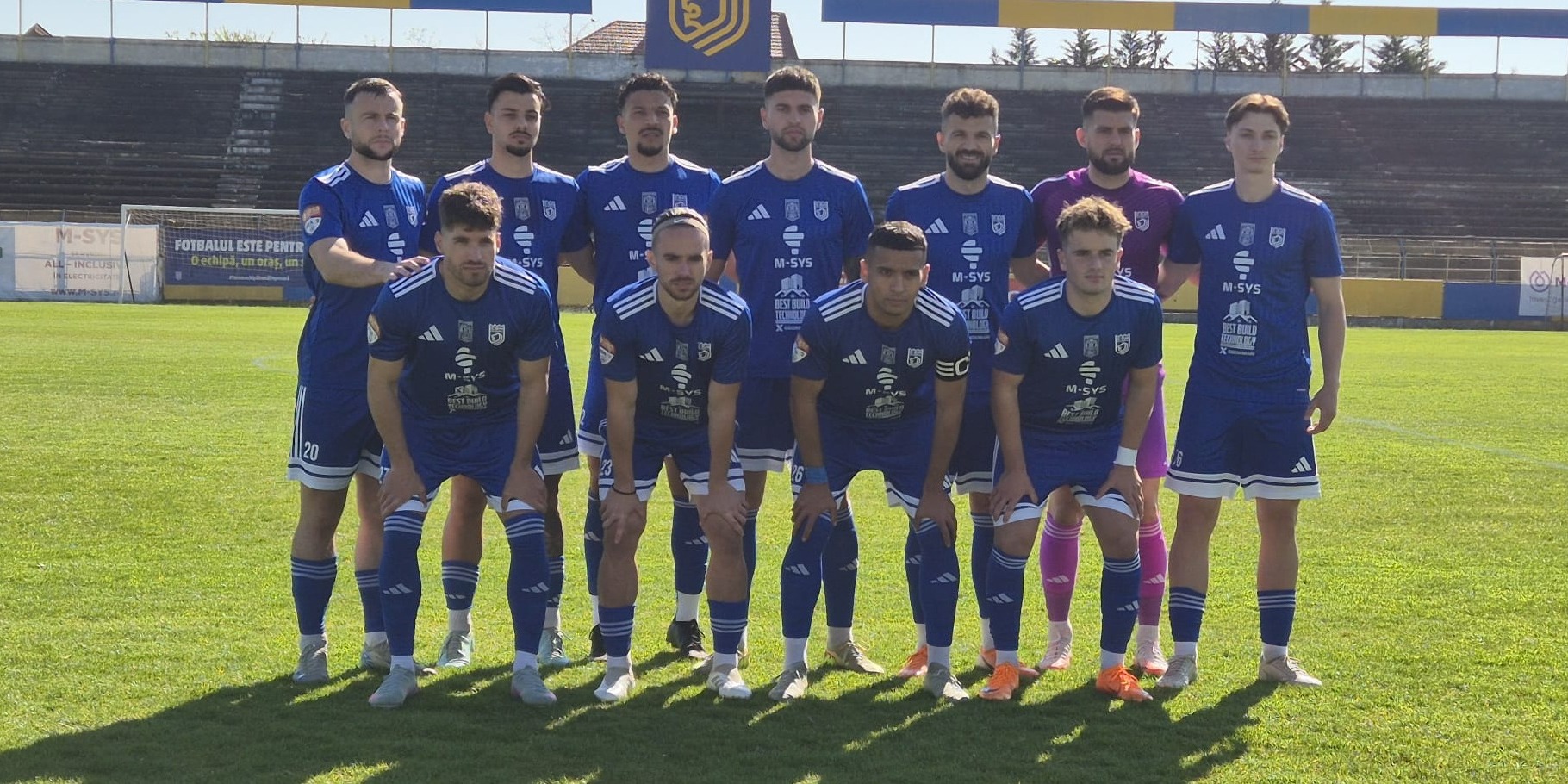 Az Olimpia VSK kezdő felállása a szombati meccsen