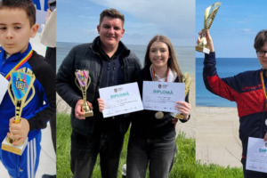 Balog Ronaldo, Sara Șunea (édesapja mellett), Alex Maier