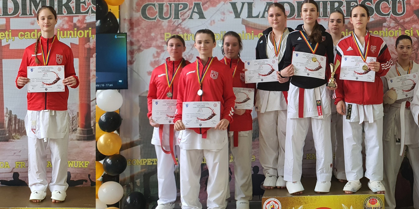 Iris Pop és a szatmári csapat a dobogó legfelső és második fokán