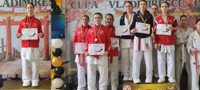 Iris Pop és a szatmári csapat a dobogó legfelső és második fokán