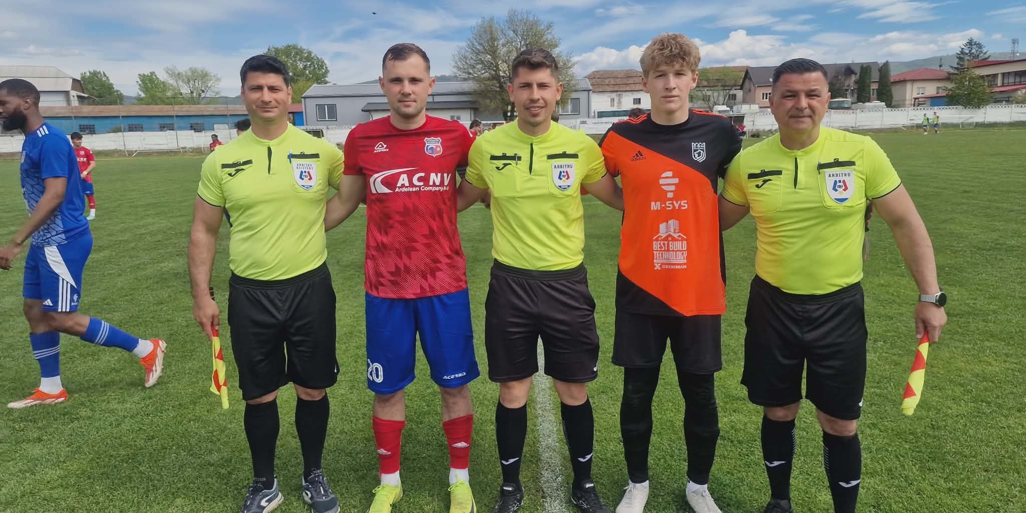 A Oaşul (piros mez) hazai pályán nyert az Olimpia VSK II ellen