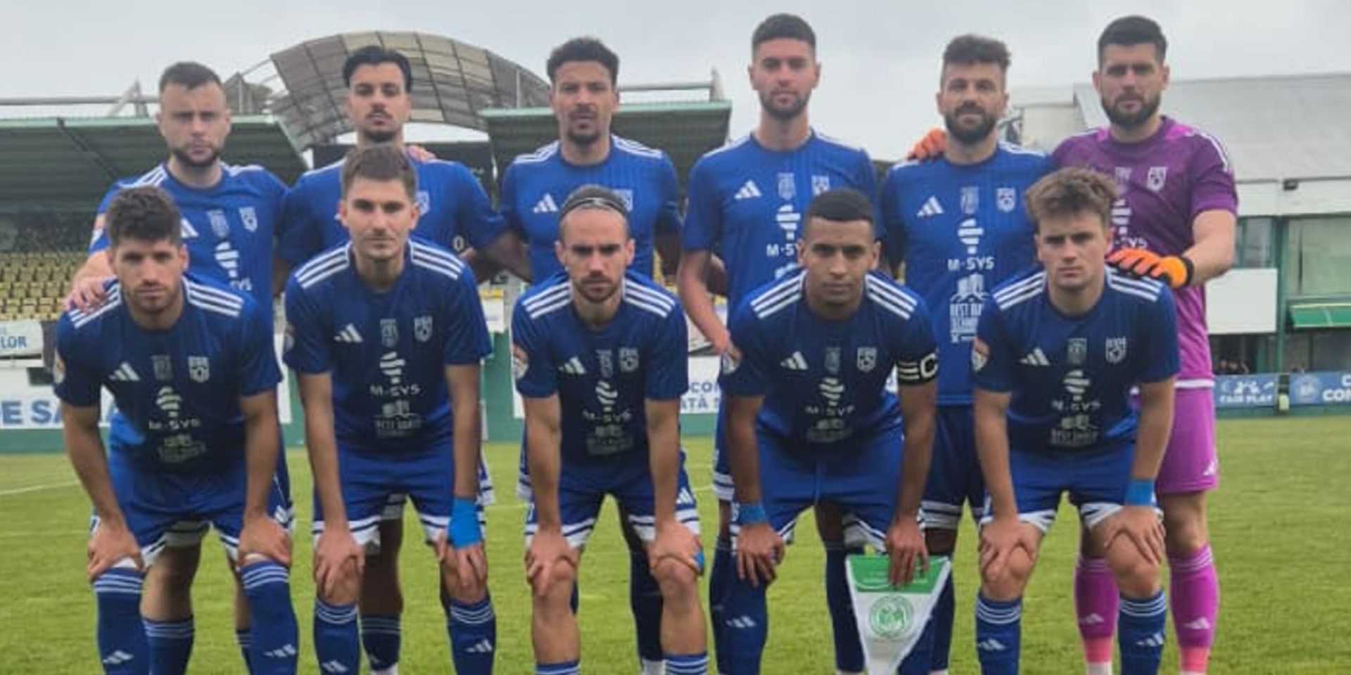 Az Olimpia VSK kezdő felállása a szombati meccsen