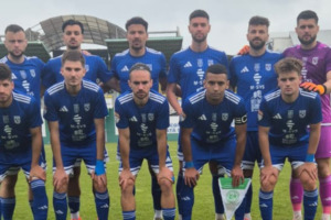 Az Olimpia VSK kezdő felállása a szombati meccsen