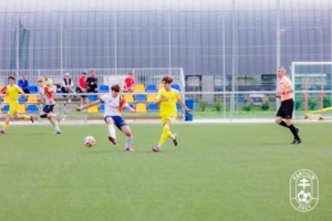 Az U16-os csapat (sárga mez) biztosította a második helyét a csoportban